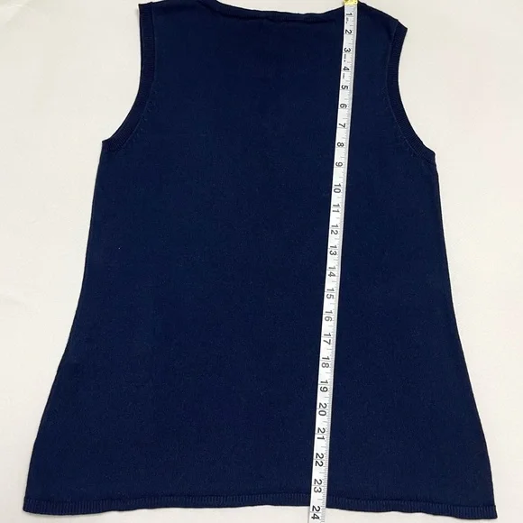 CHICO’S Sleeveless Sweater Knit Tank Top - Picture 5 of 7